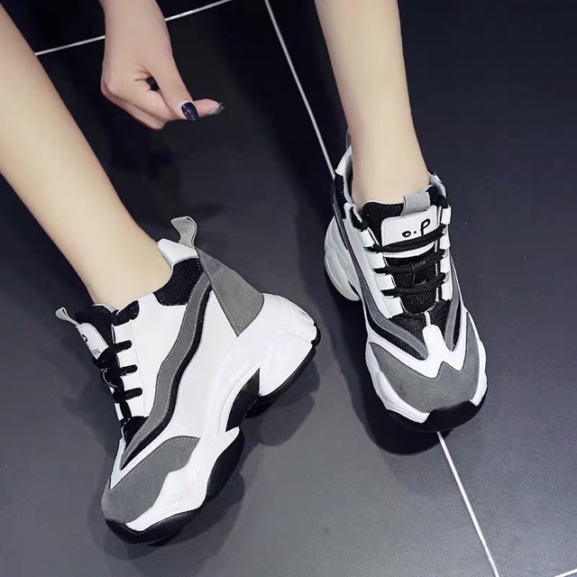 Giày thể thao đế độn nữ 10cm