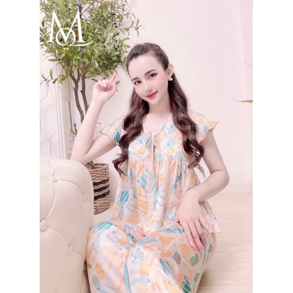 Set lụa cánh tiên Mai Ngô quần dài | BigBuy360 - bigbuy360.vn