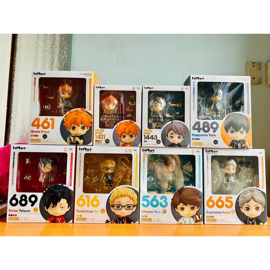 Tổng hợp mô hình Nendoroid Haikyuu Figure chính hãng Nhật
