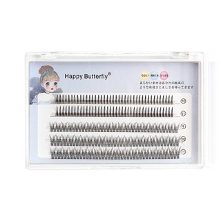 MAANGE Lông mi giả chữ A/chùm đuôi cá Tự