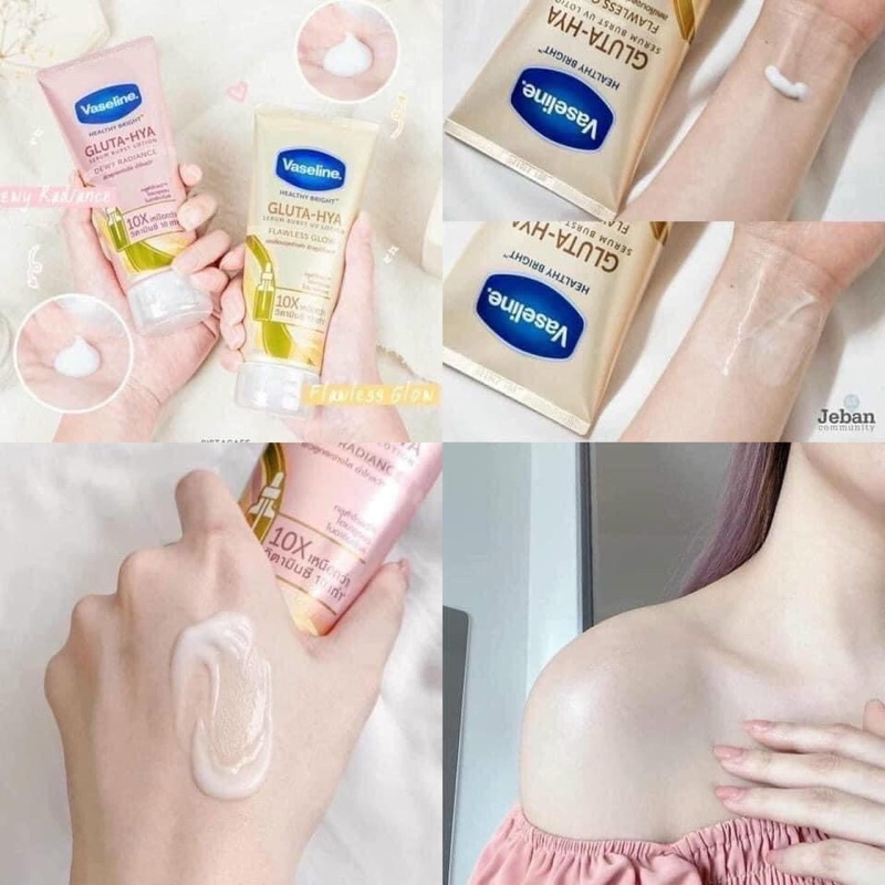 [ MẪU MỚI] Kem dưỡng thể VASELINE 10X cấp ẩm trắng da, mờ thâm sạm