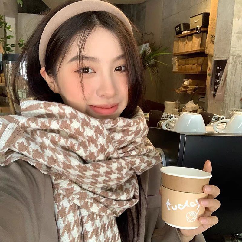 Hàng Có Sẵn!Khăn Choàng Cổ Mùa Đông Phong Cách Hàn Quốc Hợp Thời Trang Cho Cặp Đôi