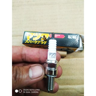 Bugi 3 chấu bạch kim nhật matsuwa dài, cho xe wave a110, winner, raider, exciter, vario, air blade 125