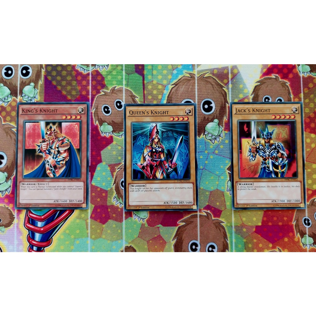 Set Thẻ Bài Yugioh Monster King Queen Knight - Common