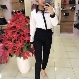 Quần tây vải thiết kế
