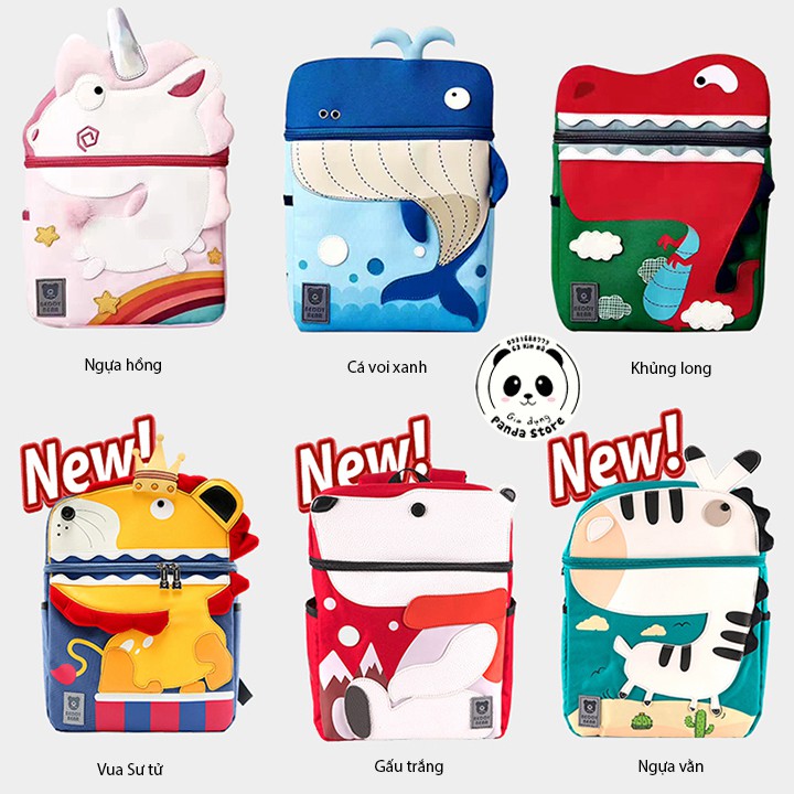 Balo Beddy Bear Hàn Quốc cho bé mẫu giáo & tiểu học