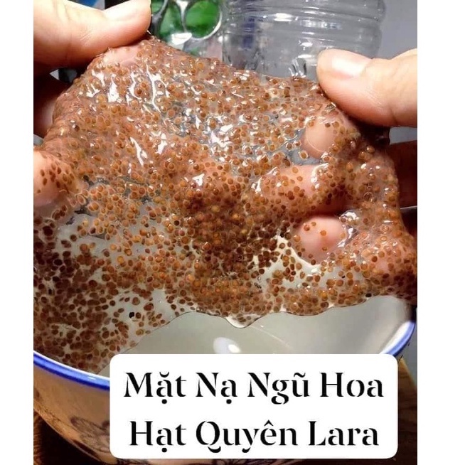 (Chính Hãng) Mặt nạ thảo mộc ngũ hoa hạt Quyên Lara 200g chính hãng