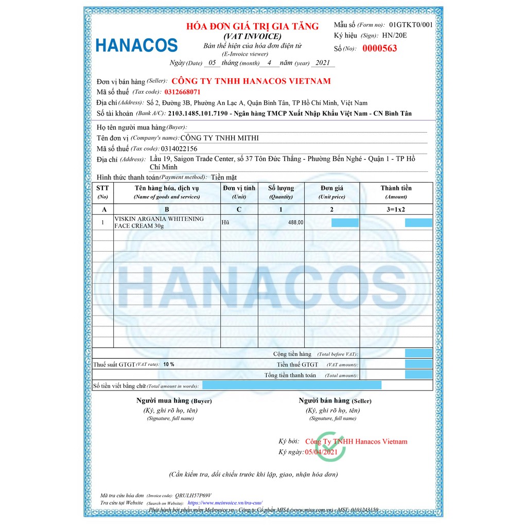 Kem dưỡng trắng VISKIN tinh chất Argan - 30g