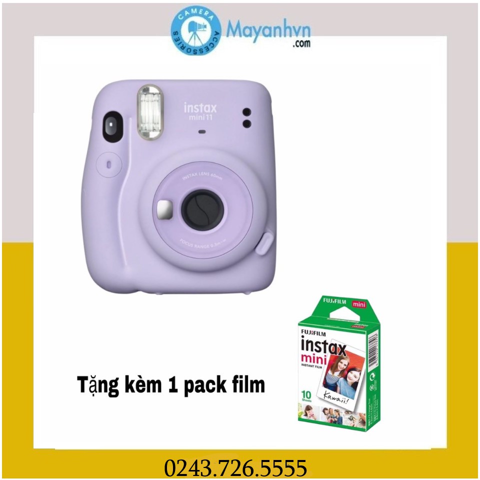 Máy ảnh lấy ngay Fujifilm Instax mini 11 các màu + 1 pack film mini 10 kiểu thanhtukz