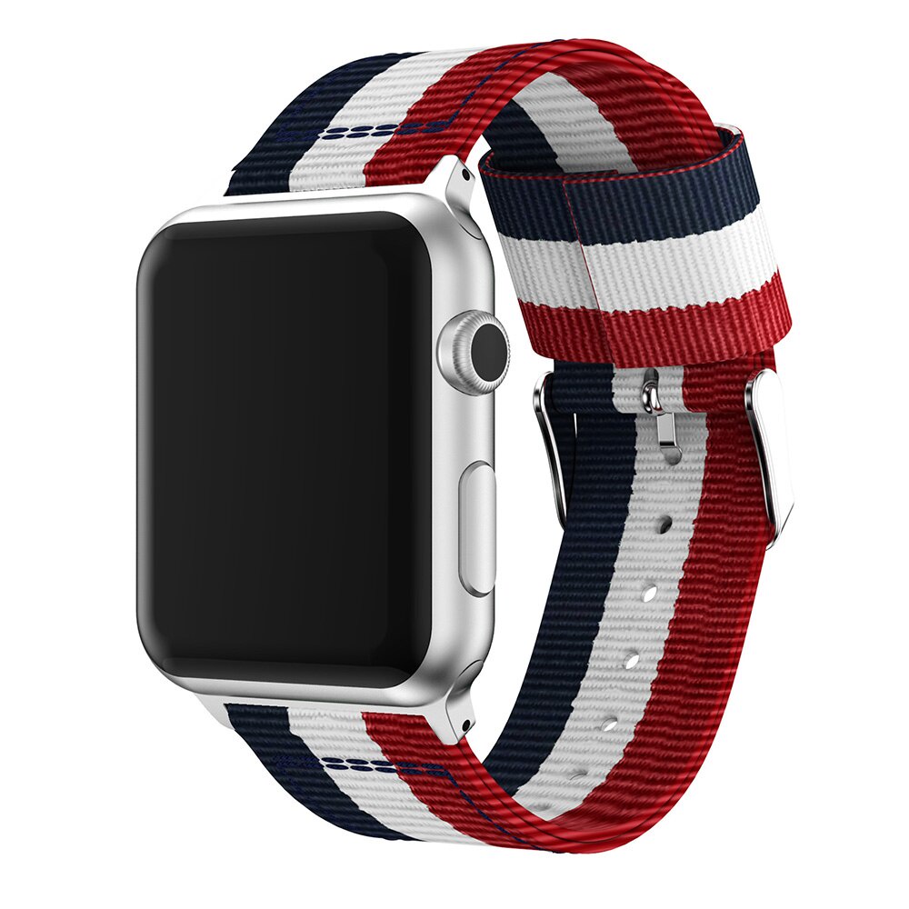 Dây Đeo Vải Dù Thay Thế 44mm 42mm 40mm 38mm Cho Đồng Hồ Thông Minh Apple watch 6 5 4 3 2 1 SE