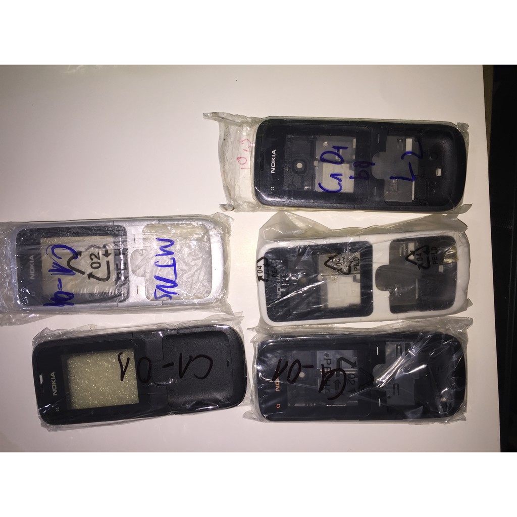Vỏ nokia c1-01 mặt trước nắp sau, hoặc vỏ có kèm xương ko phím, hoặc chỉ có phím.