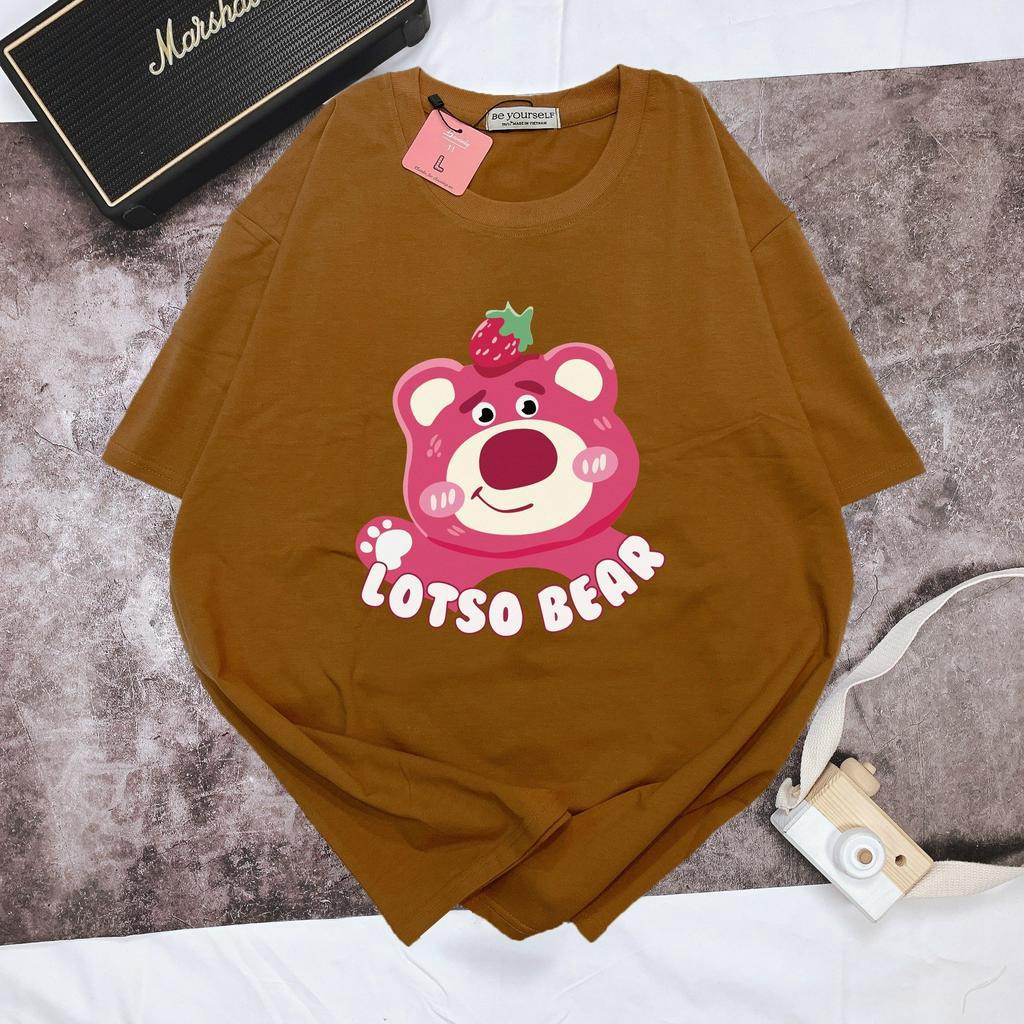 Áo thun tay ngắn Be Yourself unisex size M L XL - Lotso Bear