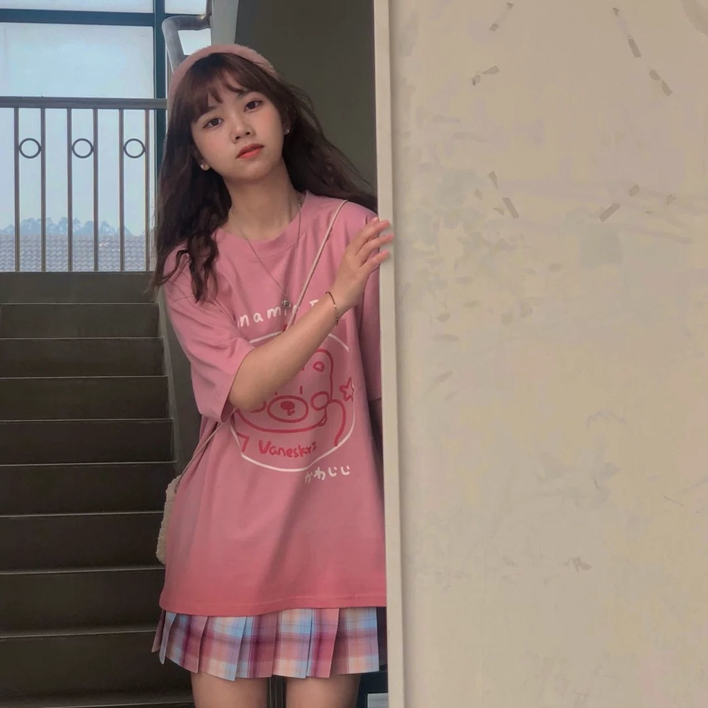 NRVP Áo thun ngắn tay cổ tròn thời trang 2021 dành cho nữ