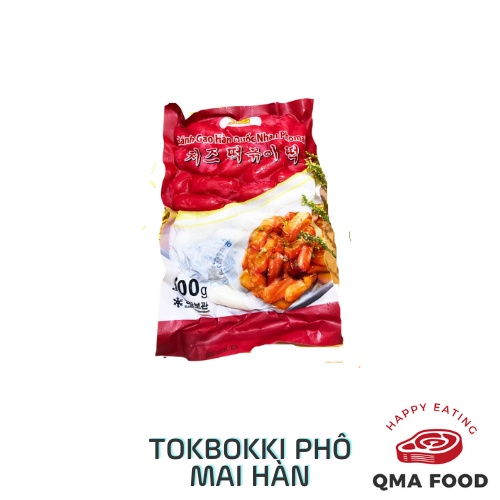 Bánh Gạo Tokbokki Nhân Phô Mai Hàn Quốc 500G - Lẩu Tok