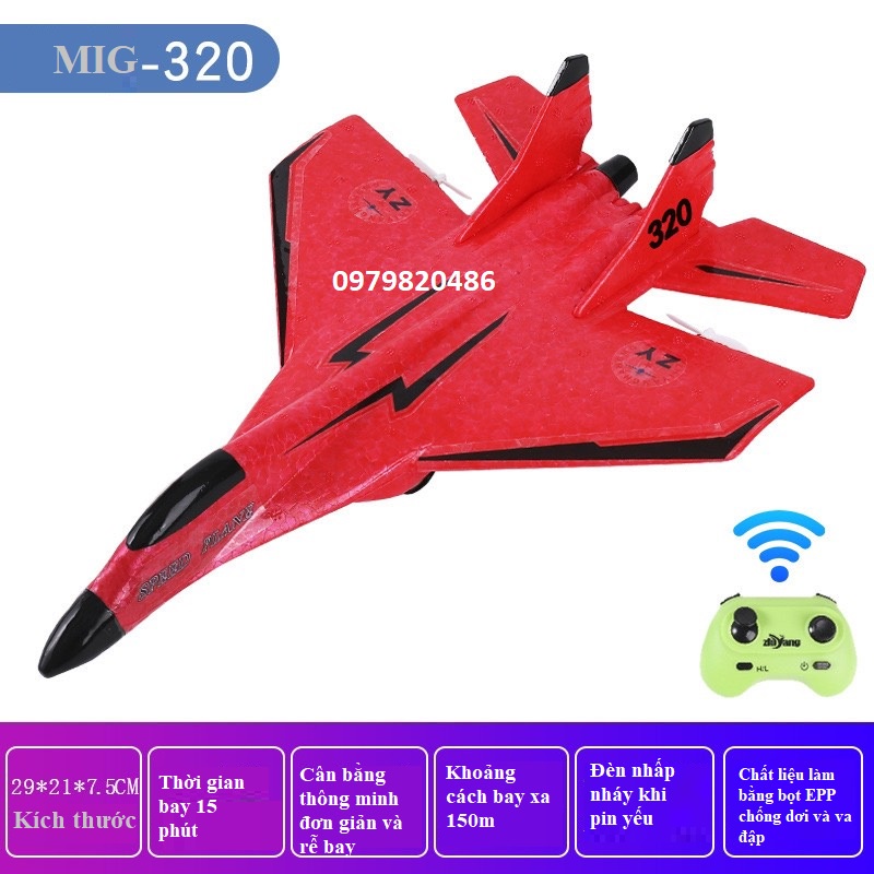 Pin Máy bay điều khiển từ xa Mig ZY320  ZY530