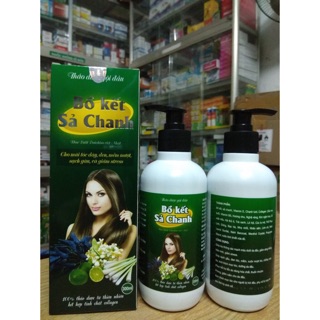 Dầu gội thảo dược Bồ kết Sả Chanh_chống rụng tóc, kích thích mọc tóc