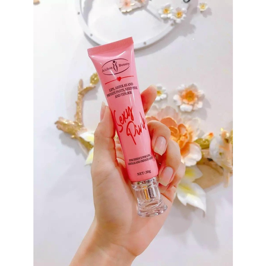 Kem Chống Thâm Môi - Làm Hồng Môi - Nhũ Hoa - Vùng Kín Sexy Pink Aichun Beauty 30g