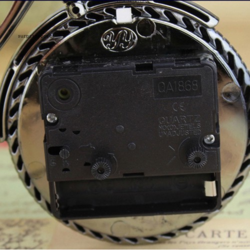 Đồng hồ báo thức hình xe đạp phong cách vintage sáng tạo