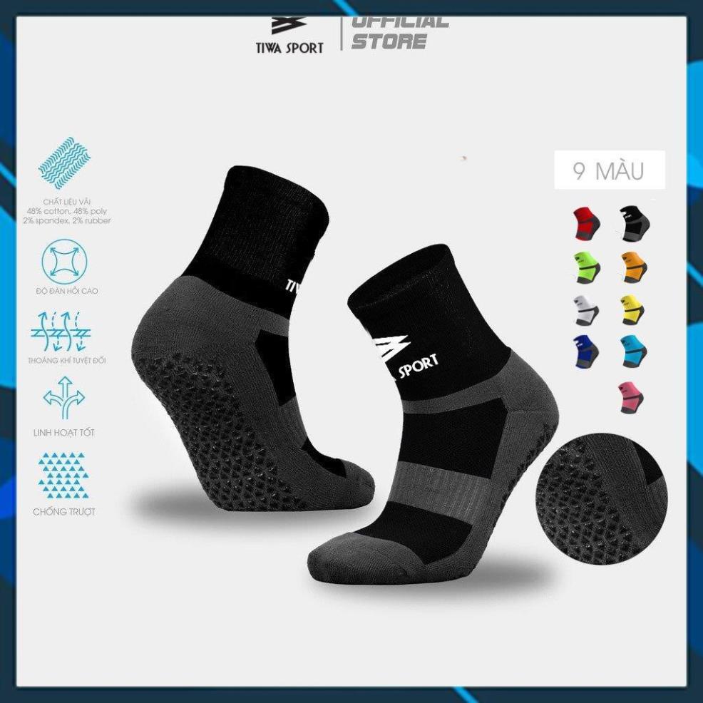 Vớ đá banh chống trượt TIWA, tất chống trơn dành cho các môn thể thao, bóng đá, nhiều màu sắc, có bán sỉ.