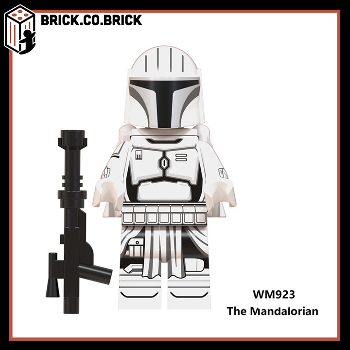 WM6085 (CÓ SẴN) - Đồ chơi lắp ráp minifigures và lego Star Wars Chiến tranh giữa các vì sao nhân vật Mandalorian.