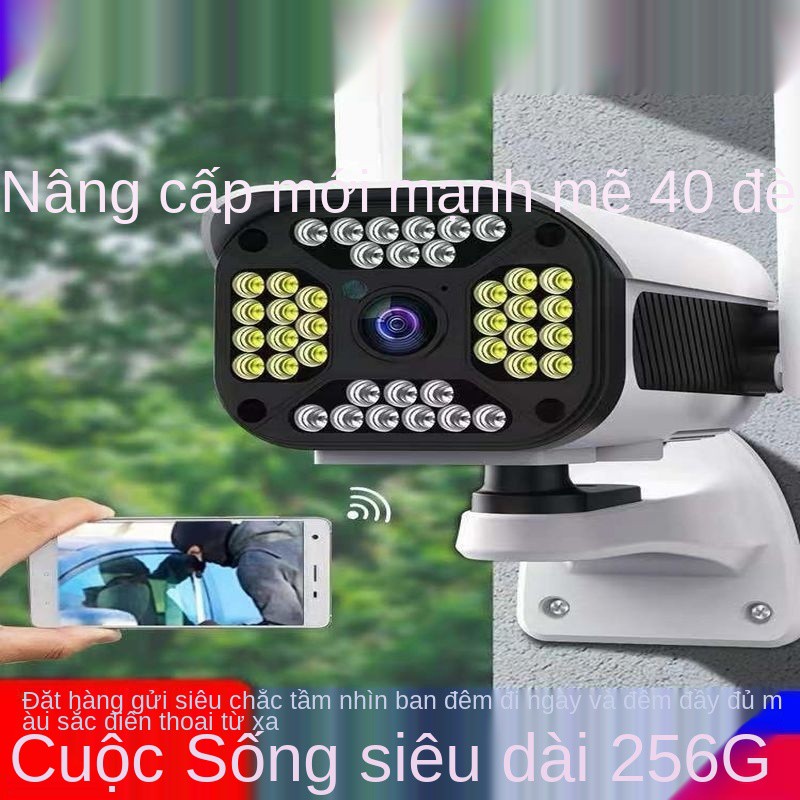 ✱♟Camera quan sát 360 độ mạng wifi không dây 4G gia đình độ nét cao nhìn ban đêm điện thoại điều khiển từ xa không cần i