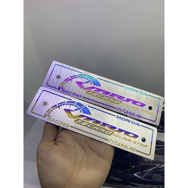 Bảng tên titan 2D , 3D