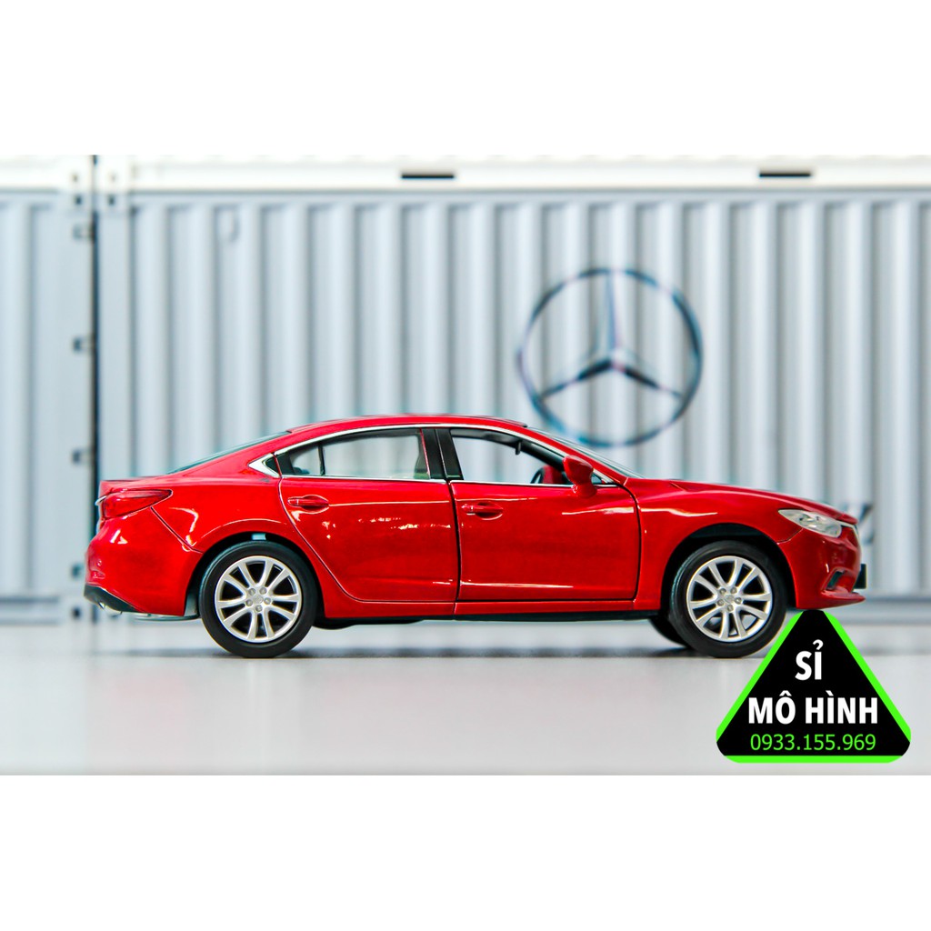 [ Sỉ Mô Hình ] Mô hình xe dân dụng sedan Mazda 6 1:32