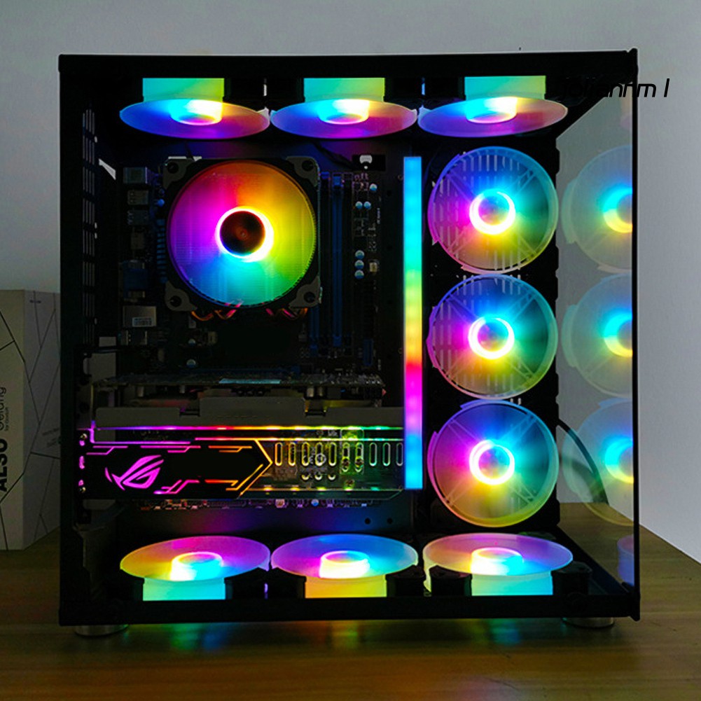 Dây Đèn Led Rgb Trang Trí Vỏ Máy Tính