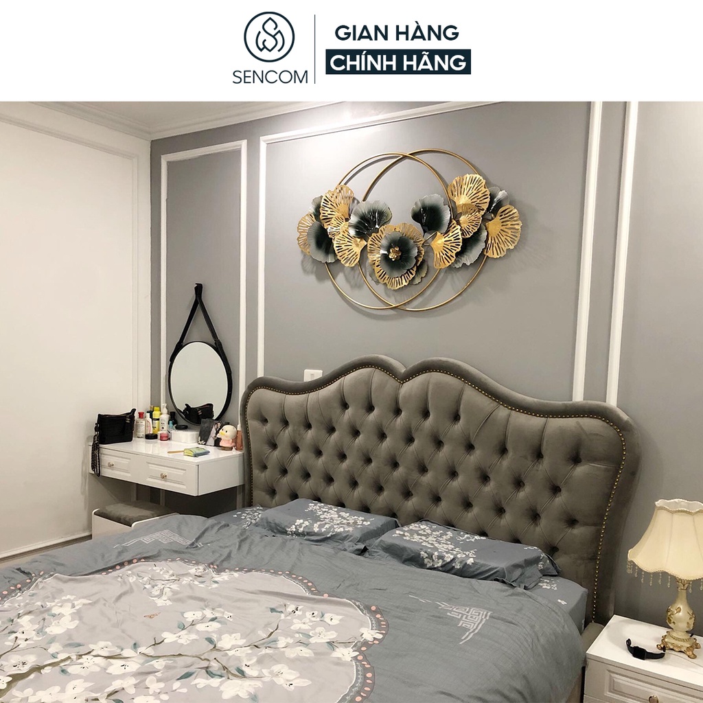 Tranh sắt treo tường nghệ thuật SENCOM đồ vật decor trang trí nhà cửa mã 821