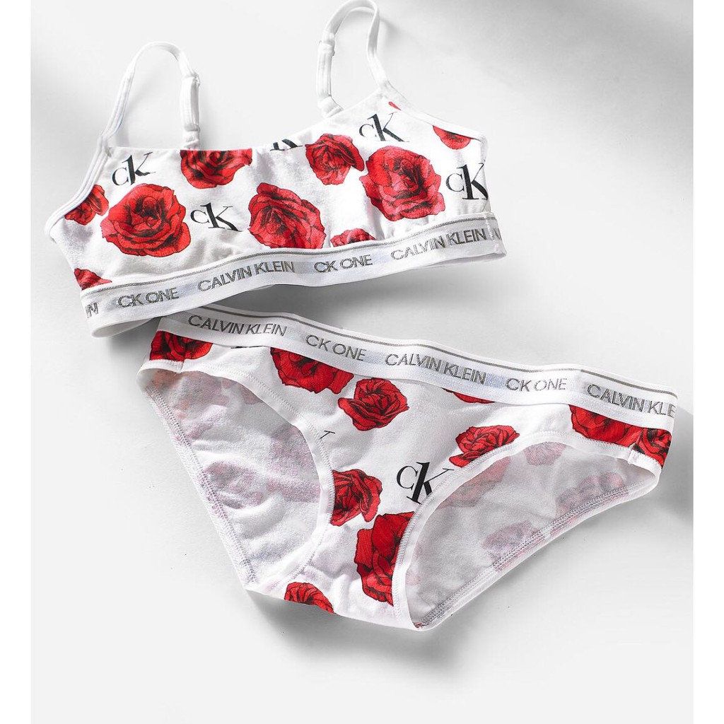 Set 2 Món Đồ Ngủ Có Mút Đệm (4 Màu) Áo Ngực + Quần Lót Kim Hyun A Mới