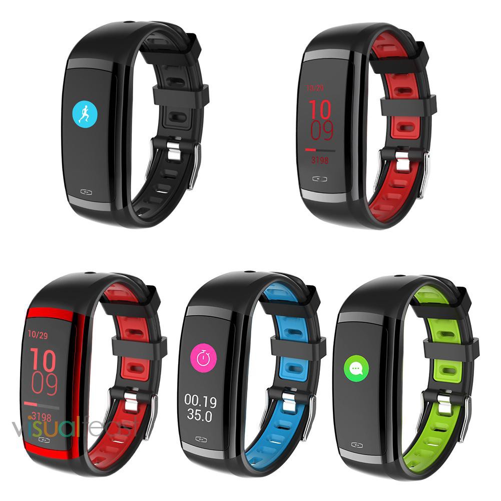 [sthouse]CD09 Bluetooth IP67 Waterproof Heart Rate Blood Pressure Monitor Smart Band-208239