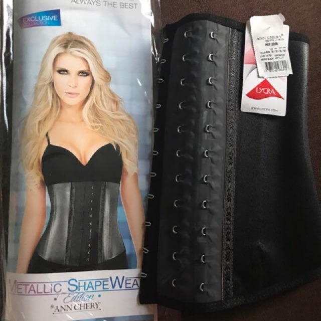 Gen nịt bụng định hình Ann Cherry dáng ngắn 2038 2 móc