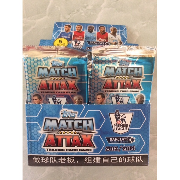 Pack Match Attax 13/14 x custom