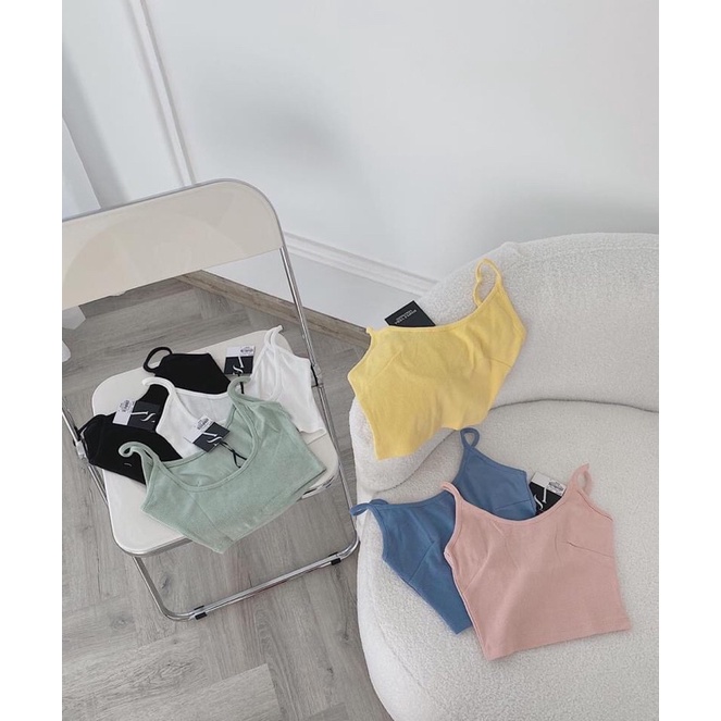 Áo 2s croptop 6 màu siêu hot