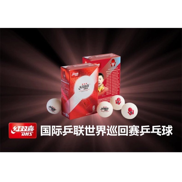 Bóng DHS hộp 6 quả