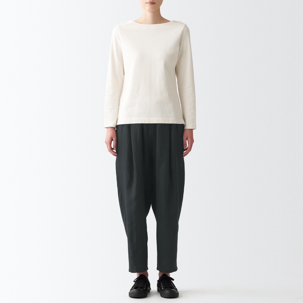 Muji Quần Ống Túm French Linen