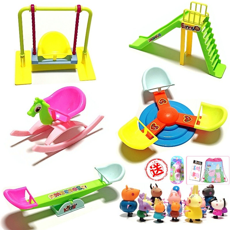 Đồ chơi lắp ráp mô hình nhà heo Peppa Pig cho bé