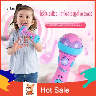 ✌Al Children Singing Microphone Mic Karaoke with LED Music Developmental Toy Gift