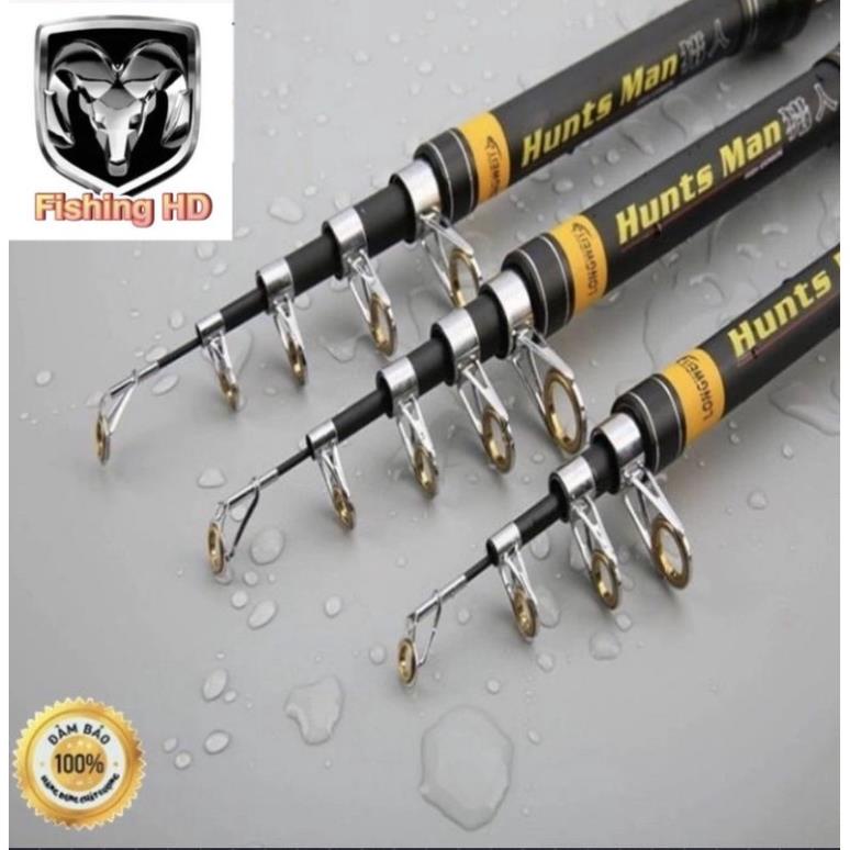 Bộ Cần Câu Máy Huntman Máy Câu LC7000 Tặng Kèm Phụ Kiện BCC4 đồ câu FISHING_HD