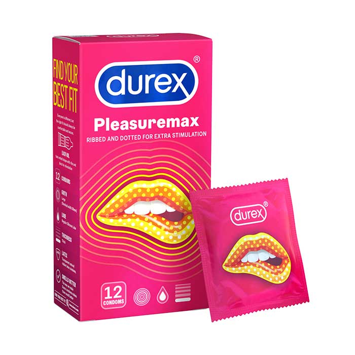 Bao cao su Durex Pleasuremax (12 cái)