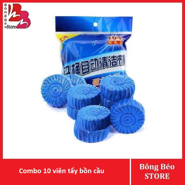 Combo 10 viên tẩy bồn cầu