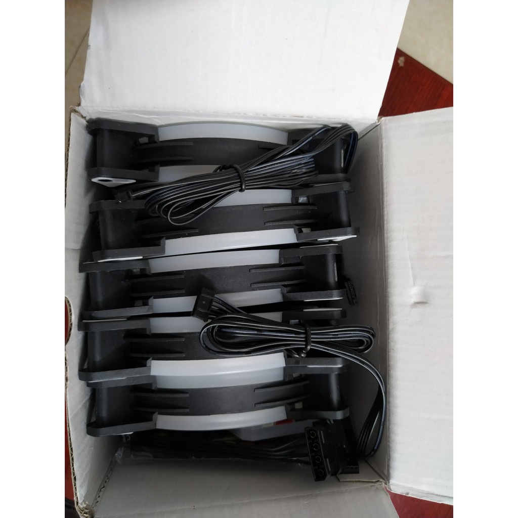 [ Hàng Hot ] Combo 5 Fan Led RGB Coolmoon L8+ Tặng Bộ Hub Kết Nối Nguồn Và Điều Khiển | BigBuy360 - bigbuy360.vn