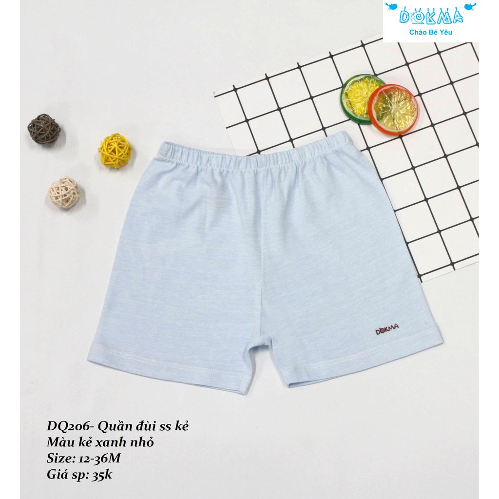 Quần đùi kẻ Dokma (sz 12-18m)