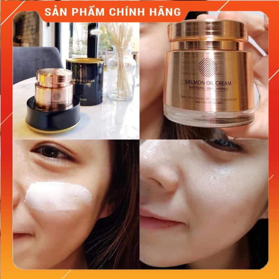 Kem Cá Hồi Cre8skin Salmon Oil Dưỡng Trắng Da Chống Lão Hóa