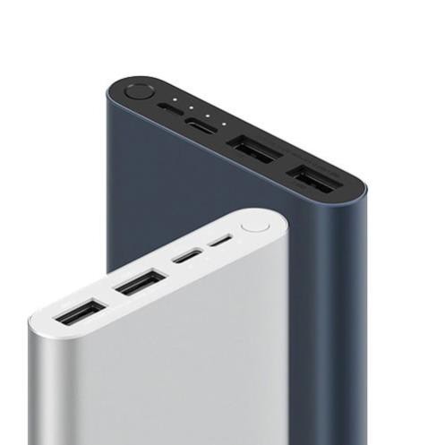 Sạc Dự Phòng Xiaomi Gen 3 10.00mAh - Pin sạc dự phòng Polymer 10.000mAh Xiaomi Mi 18W Fast Charge Power Bank 3