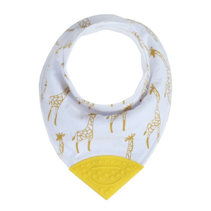 Yếm đeo cổ in hình dễ thương cho em bé