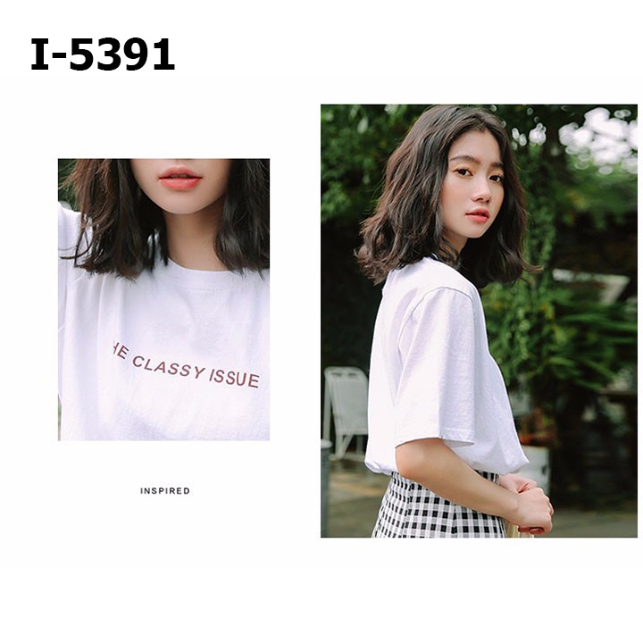Áo Thun Nữ Unisex Nữ THE CLASSY ISSUE tay lỡ form rộng