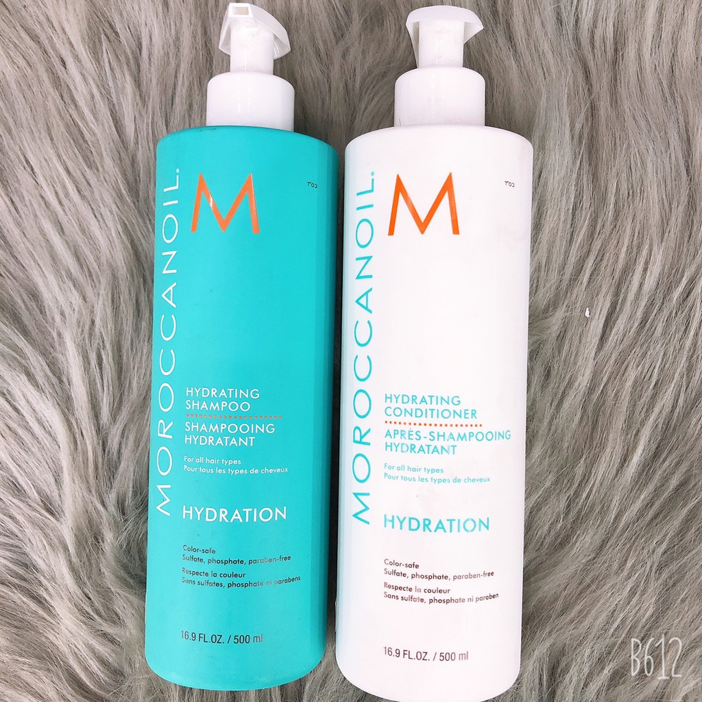 Dầu gội xả dưỡng ẩm HYDRATION MOROCCANOIL dành cho mọi loại tóc ( hàng chính hãng )