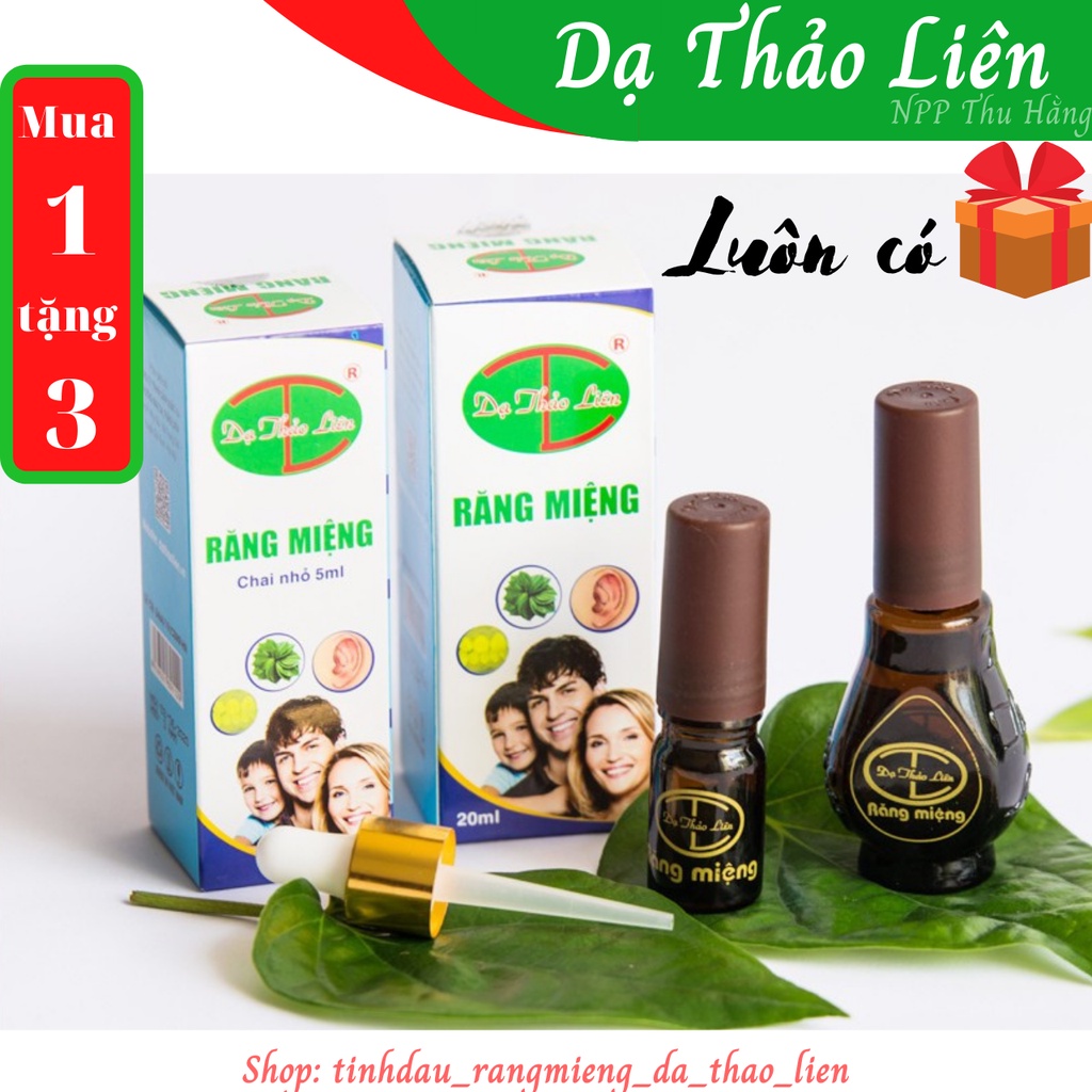 Tổng phân phối Tinh Dầu Răng Miệng Dạ Thảo Liên Chính Hãng - Tinh Dầu Răng Miệng Dạ Thảo Liên 5ml