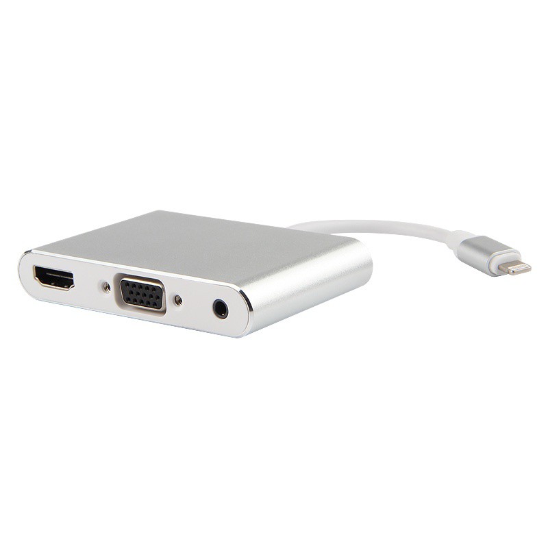 Cáp Lightning to HDMI + VGA cho iPhone , iPad